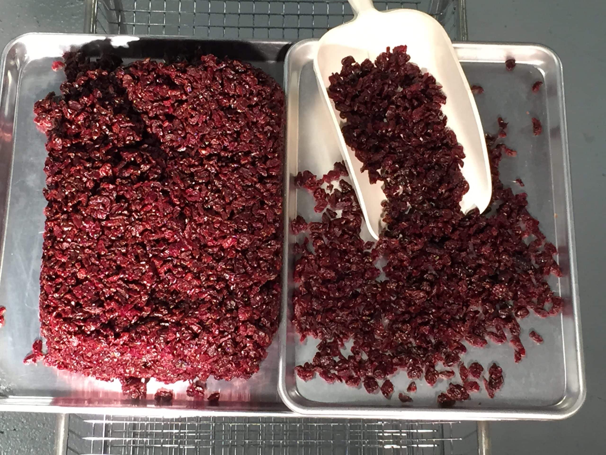 declumping cranberries